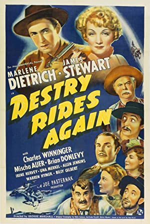 Capa do filme Destry Rides Again