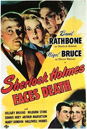 Capa do filme Sherlock Holmes Faces Death