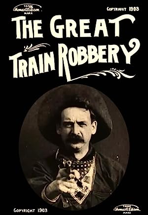 Capa do filme The Great Train Robbery