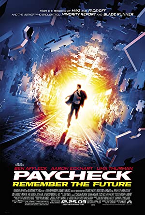 Capa do filme Paycheck