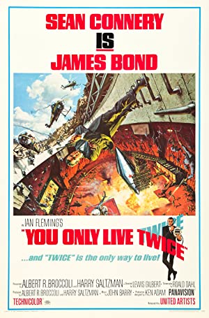 Capa do filme You Only Live Twice