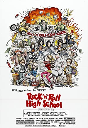 Capa do filme Rock 'n' Roll High School