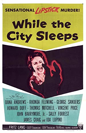 Capa do filme While the City Sleeps