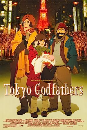 Capa do filme Tokyo Godfathers