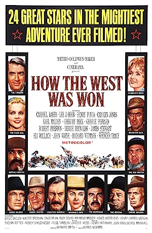 Capa do filme How the West Was Won