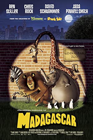 Capa do filme Madagascar