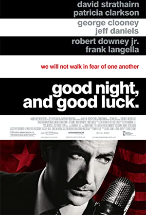 Capa do filme Good Night, and Good Luck.