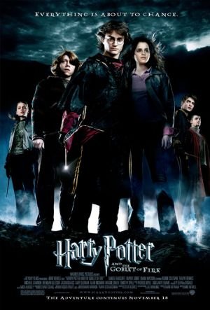 Capa do filme Harry Potter and the Goblet of Fire