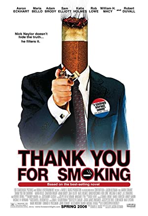 Capa do filme Thank You for Smoking