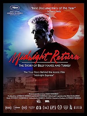 Capa do filme Midnight Return: The Story of Billy Hayes and Turkey