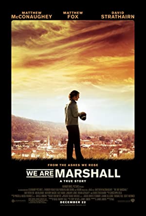 Capa do filme We Are Marshall