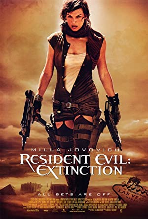 Capa do filme Resident Evil: Extinction