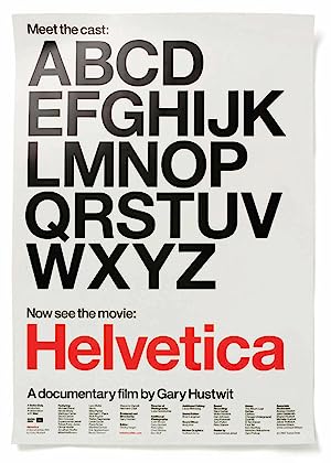 Capa do filme Helvetica