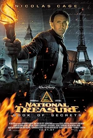 Capa do filme National Treasure: Book of Secrets