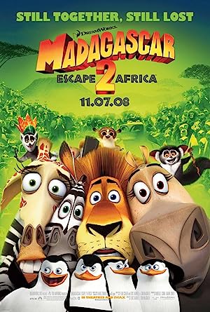 Capa do filme Madagascar: Escape 2 Africa