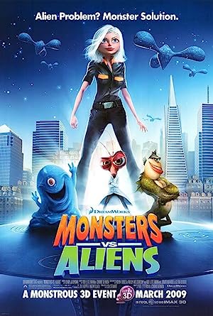 Capa do filme Monsters vs. Aliens