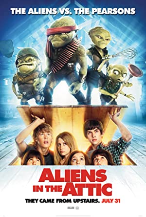 Capa do filme Aliens in the Attic