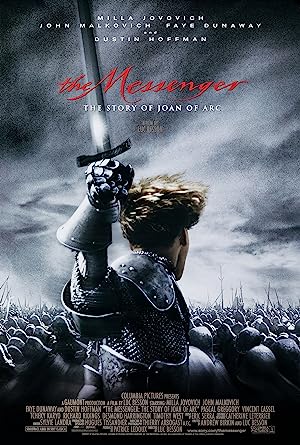 Capa do filme The Messenger: The Story of Joan of Arc