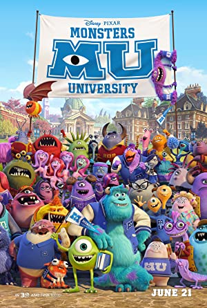 Capa do filme Monsters University