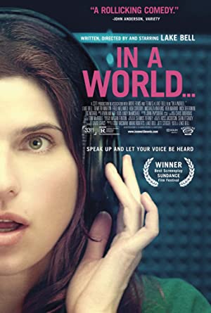 Capa do filme In a World...