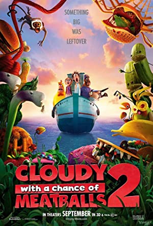 Capa do filme Cloudy with a Chance of Meatballs 2