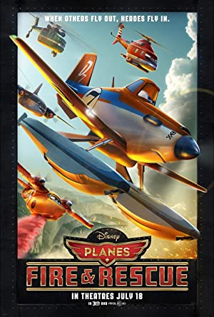 Capa do filme Planes: Fire & Rescue