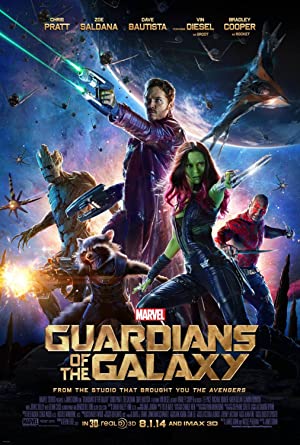 Capa do filme Guardians of the Galaxy