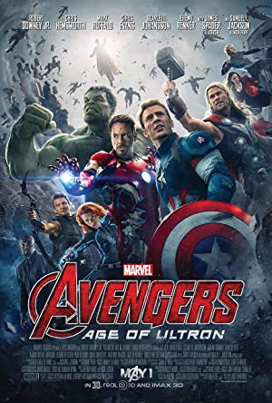 Capa do filme Avengers: Age of Ultron