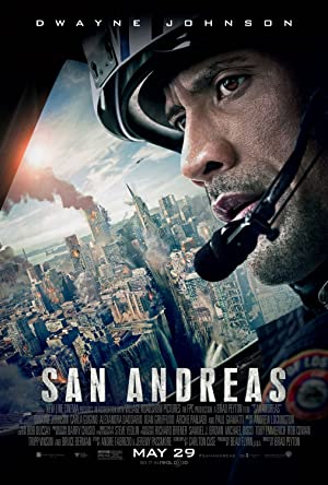 Capa do filme San Andreas