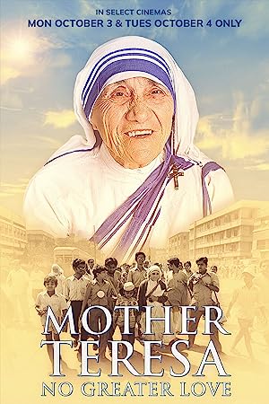 Capa do filme Mother Teresa: No Greater Love