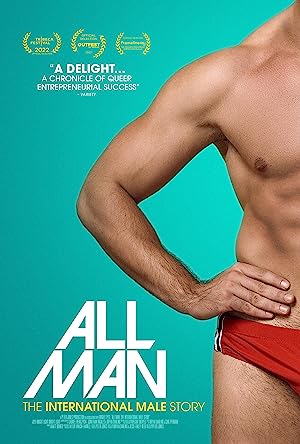 Capa do filme All Man: The International Male Story