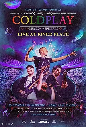 Capa do filme Coldplay: Music of the Spheres - Live at River Plate