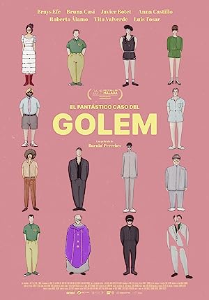 Capa do filme El fantástico caso del Golem