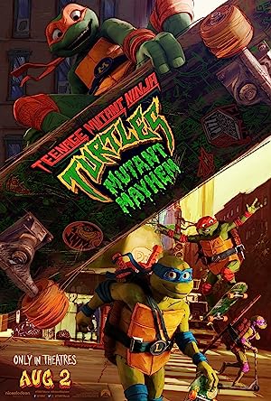 Capa do filme Teenage Mutant Ninja Turtles: Mutant Mayhem